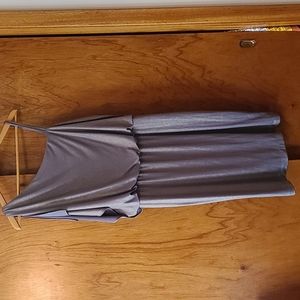 Dressbarn Collection Gold metallic semi formal dress